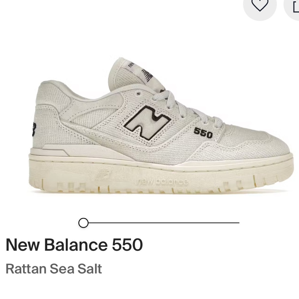 New Balance 550 Sneakers — Rattan sea salt